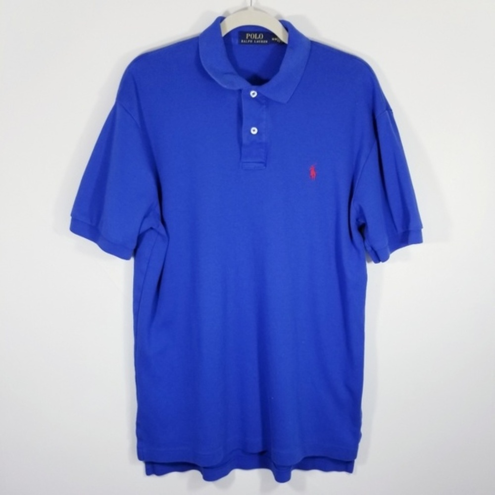 Polo Ralph Lauren Men's Blue Shortsleeve Shirt
